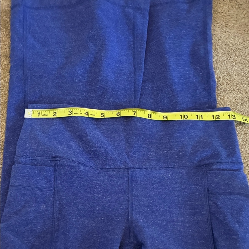 Athleta Girl purple Natural Play Stash Flare Pants size XL/14 - Picture 4 of 6